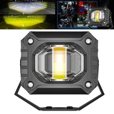 Long lasting Motorcycle LED Spotlight Compatible with Various Vehicles - Image 1 of 4