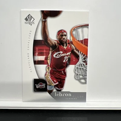 2005-06 SP Authentic - LeBron James #14 - Image 1 of 2