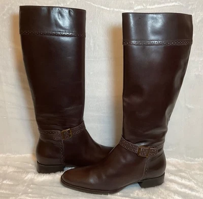 NWB Ralph Lauren Karice Riding Boots in Chocolate - Image 1 of 4