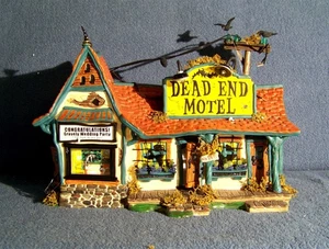 Dept 56 - Dead End Motel - Snow Village Halloween - 55377 - EUC - Bild 1 von 5