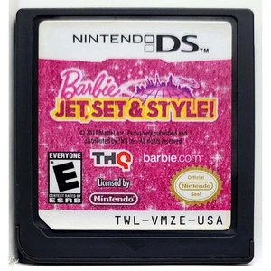 Barbie: Jet, Set & Style - Nintendo DS Excellent Authentic NDS - Picture 1 of 1