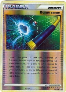 Carte Pokemon " TRAINER " Dresseur Bonne Canne Dechainement 76/95 Uncos HOLO - Imagen 1 de 1