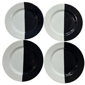 Taitu Intermezzo plates vintage black white 80s LOT 4 Emilio Bergamin