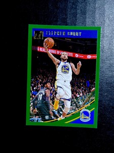 2018-19 Donruss  Stephen Curry  #2 Green Flood Parallel