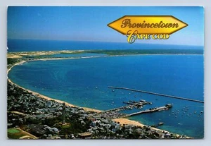 Provincetown Ansicht Cape Cod Massachusetts Postkarte von Tim Allen nicht verschickt - Bild 1 von 2