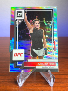 Julianna Pena 2023 Panini Donruss Optic UFC #5 Silver UFC