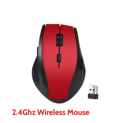 2.4Ghz Wireless Mouse Gamer for Computer PC Gaming Mouse With USB Receiver - Image 1 of 4