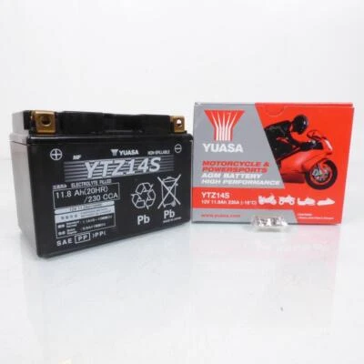 Batterie SLA Yuasa pour Moto Honda 700 Nc Sa Avec Abs 2012 à 2013 YTZ14-S / 12V - Photo 1/4