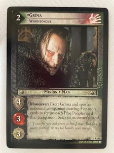 LOTR TCG - Grima - Wormtongue 4R154 - The Two Towers - Picture 1 of 1
