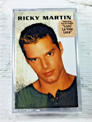 RICKY MARTIN - RICKY MARTIN (SELF TITLED) CASSETTE TAPE 1999 LIVIN' LA VIDA LOCA - Image 1 of 4
