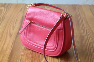 Marc Jacobs Gotham Redo Mini Messenger authentisch rot Muster Handtasche Handtasche - Bild 1 von 20