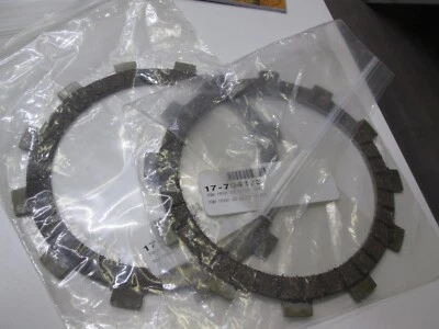 DOS PLACAS DE DISCO DE FRICCIÓN DE EMBRAGUE / YAMAHA GTS1000 YZF100R FZR1000 3GM-16321-00 Foto 1 de 2