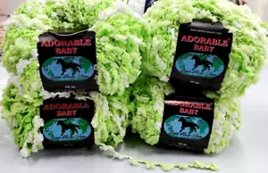 4 Dark Horse ADORABLE BABY Frühlingsgrün Garn je 50 Gramm - 4 Stück - Bild 1 von 4