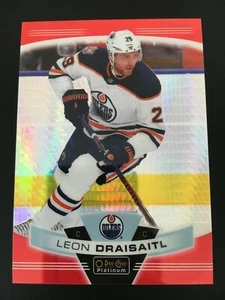 2019-20 O-Pee-Chee Platinum Red Prism 103 Leon Draisaitl ed/199 - Bild 1 von 2
