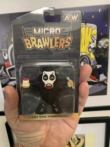 Danhausen AEW Micro Brawler Very Evil Danhausen Cover