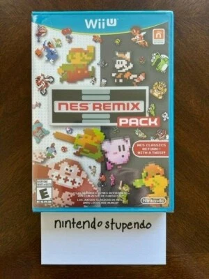 NES Remix Pack (Nintendo Wii U, 2014) - Original Blue Label, NEW and SEALED - Image 1 of 3