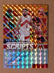 Jalen Harris 2020-21 Mosaic Rookie Scripts Auto #RS-JAL Orange Parallel - Picture 1 of 4
