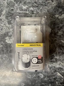 Pass & Seymour/Legrand Turnlok Connector 20-Amp 125v NEMA L5-20R. L520CCCV3 - Picture 1 of 3