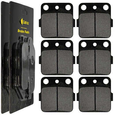 Pastillas de freno delanteras y traseras Caltric para Honda TRX400X 2009 2012 2013 2014 Foto 1 de 4