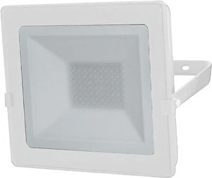 10 Watts Slimline Floodlight White Luceco LED Eco 11cm x 12.5cm x 4.2cm - Picture 1 of 3