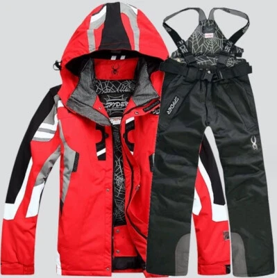 Herren Jacke+Hose Skianzug Wasserdichte Outdoor-Mantel Snowboard Bekleidung Gift - Bild 1 von 3