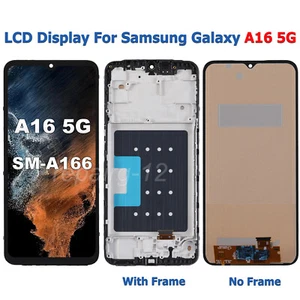 NEW LCD Display For Samsung Galaxy A16 5G A166 Screen Replacement Touch Assembly - Picture 1 of 29