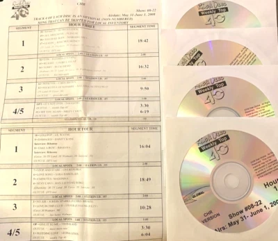 5/31/08 RICK DEES ЕЖЕНЕДЕЛЬНЫЙ ТОП 40, TAYLOR SWIFT #21 'НАША ПЕСНЯ', МАЙЛИ САЙРУС, ФЕРГИ - Изображение 1 из 2