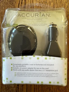 Accurian Car or Home Wireless FM Transmitter Brand-New Factory Sealed - Picture 1 of 2