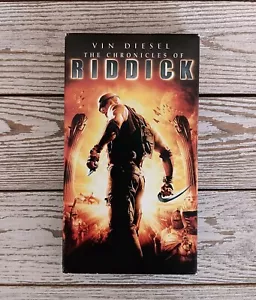 The Chronicles of Riddick (VHS, 2004) Vintage Diesel ACTION Movie - Picture 1 of 2