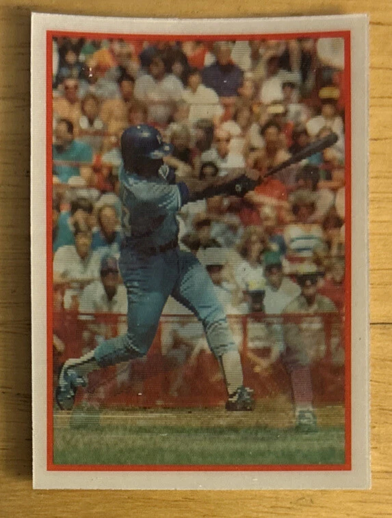 1987 Sportflics Frank White Card #168 Royals Second Base High-Grade NM O/C - Image 1 of 2