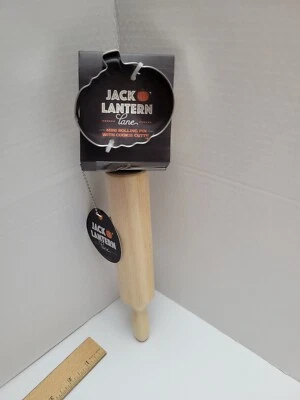 Деревянная мини-заколка и стальной резак для печенья в форме тыквы - НОВЫЙ - Изображение 1 из 4