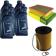 9L Control Set for BMW Oil TwinPowerTurbo 5W-30 MANN-FILTER 7 Series E65 E66