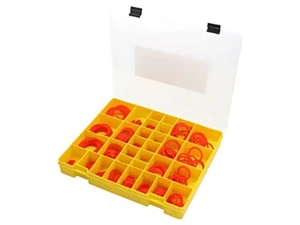 02B - BOX-L SI RED O-Ring-Set Silikon metrisch 392Stk. ORING USZCZELNIENIA TECHN - Picture 1 of 1