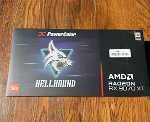 NEW PowerColor Hellhound Radeon RX 9070 XT GPU - SHIPS SAME DAY ππ¨ TRUSTED SEL - Picture 1 of 2