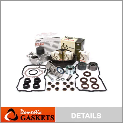 Cubierta de válvula de bomba de agua NPW correa de distribución apta 06-12 Subaru Impreza 2.5L SOHC EJ253 Foto 1 de 4