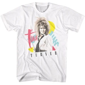 Tina Turner Adult T-Shirt Singer Music Soul Dancer World Tour New White - Picture 1 of 3