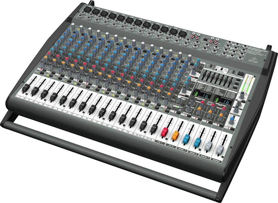 Behringer Pmp6000 Powermixer / Mischpult mit eingebauter Endstufe