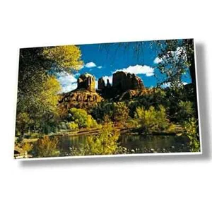 Postcard Red Rock Crossing Oak Creek Canyon Sedona AZ c1984 4x6 Continental A243 - Picture 1 of 2
