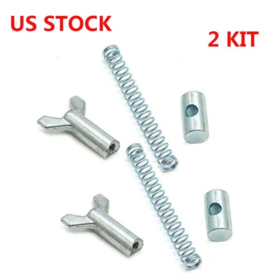 Rear Brake Cable Wing Adjuster Nut Spring Joint For Honda TRX200 300 350 400 450 - Image 1 of 4