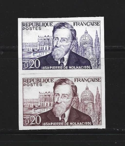 France 1960 Mi. # 1290 Proof, Essay imperforated Mint Never Hinged - Picture 1 of 2