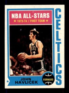 1974-75 Topps #100 John Havlicek EX+ Celtics 548525