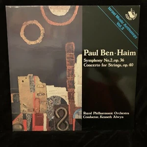 BEN-HAIM Symphony #2, Cto for Strings - ALWYN, RPO - JERUSALEM Nimbus UK ST LP - Picture 1 of 4
