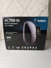 Belkin AC750 DB 433 Mbps 4-Port 10/100 Wireless AC Router (F9K1116)