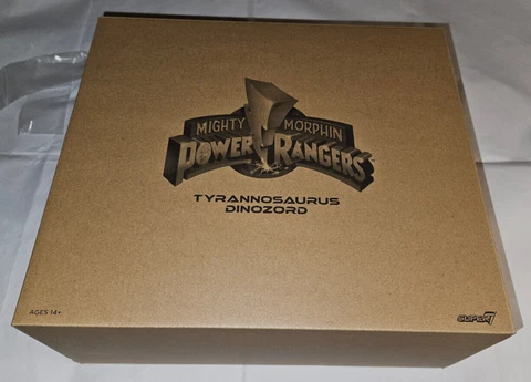 Super 7 Mighty Morphin Power Rangers Ultimates Tyrannosaurus Dinozord Complete Cover