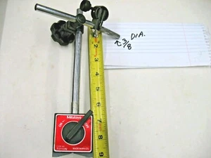 Mitutoyo 7011BN Magnetic Stand & Adjustable Rod - Picture 1 of 5