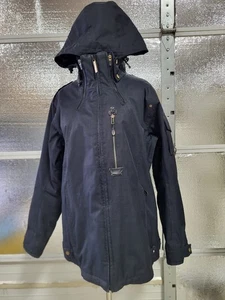 Obermeyer Damen Skijacke - Größe 10 - schwarze Riley Jacke - wunderschön - Snowboard - Bild 1 von 11