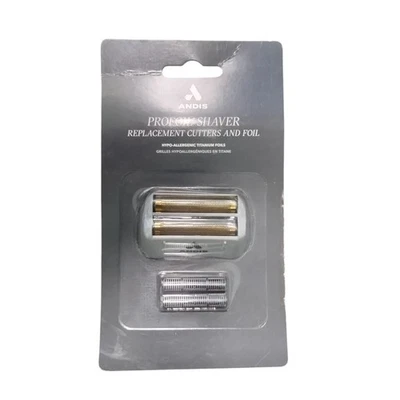 Conjunto de lámina de titanio para afeitadora de litio Andis 17280 ProFoil + cortadores internos gris Foto 1 de 2