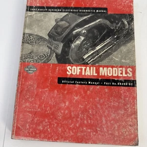 Genuine Harley Davidson Electrical Diagnostic Manual 2002 Softail Model 99498-02 - Bild 1 von 5