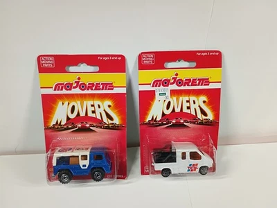 Majorette - Lote de 2 Mudanzas - Explorer y Ford Transit Foto 1 de 4