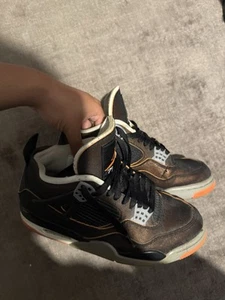 Air Jordan 4 Orange black   - Bild 1 von 4